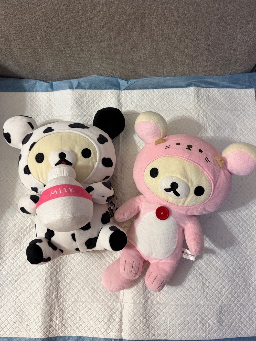 Rilakkuma plush toy bundle